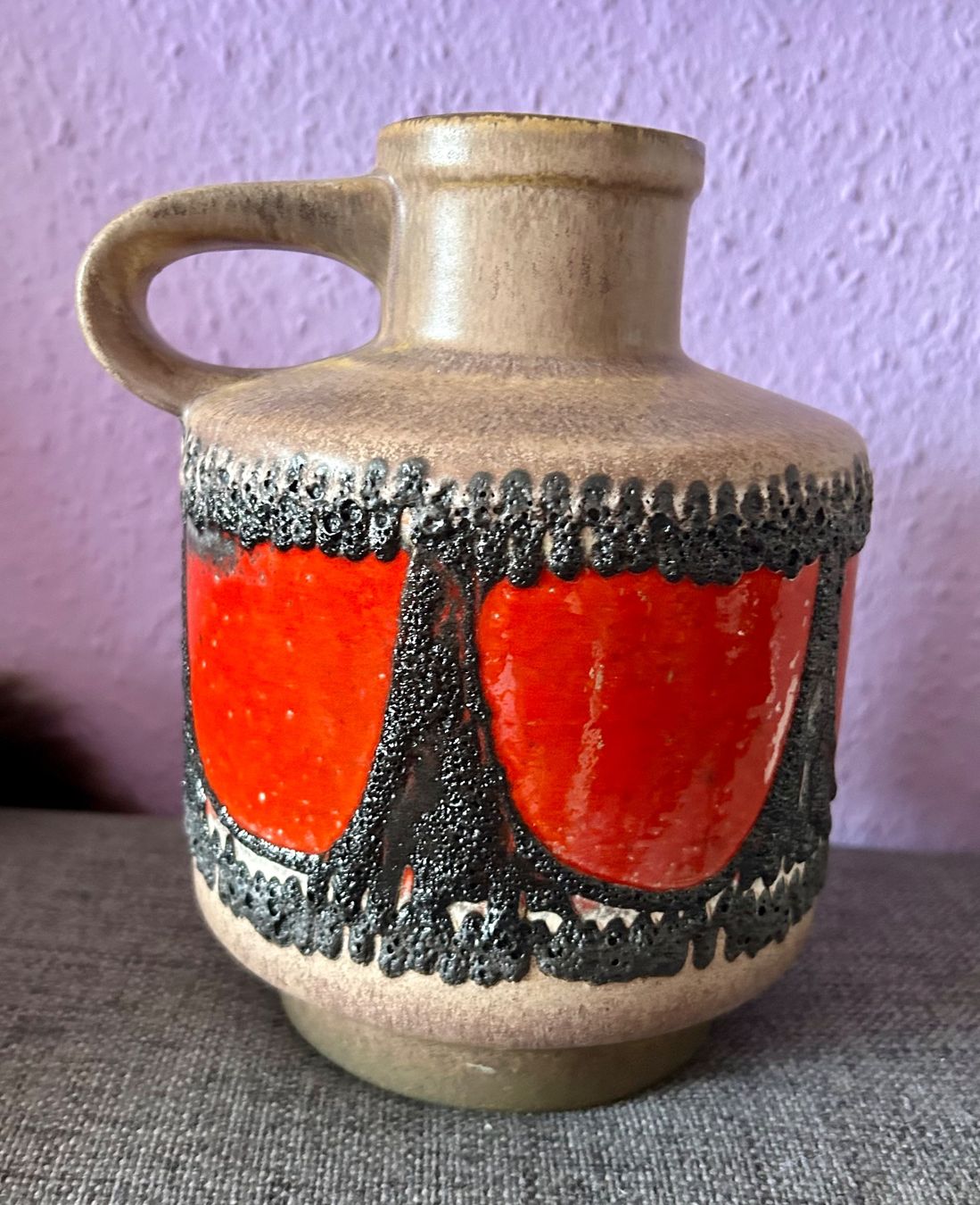 Vasen & Gefässe: Magnifique pot année 70 Lava – Gebraucht aus Petit-Lancy von Pierre_le_voyageur 1
