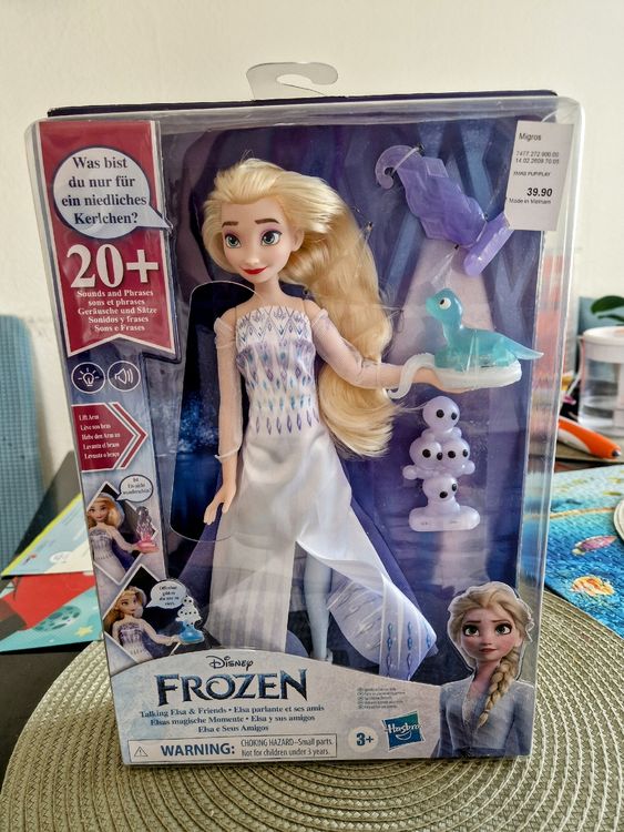 Disney Frozen Puppe Elsa mit Soundfunktion NEU (Neu und ...