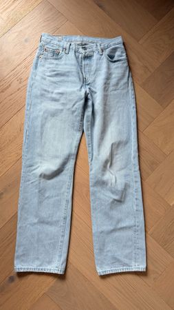 Light Wash Levi's 501 Jeans W25 L30 
