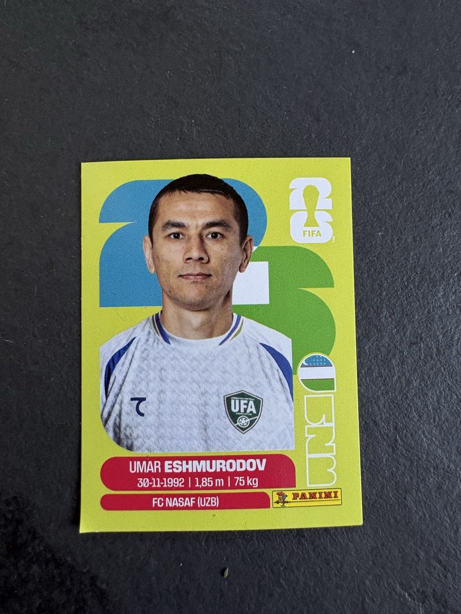 Panini Carte collezionabili: Panini Sticker Umar Eshmurodov – Nuovo e nell'imballaggio originale da Thierachern venduto da Tess30
