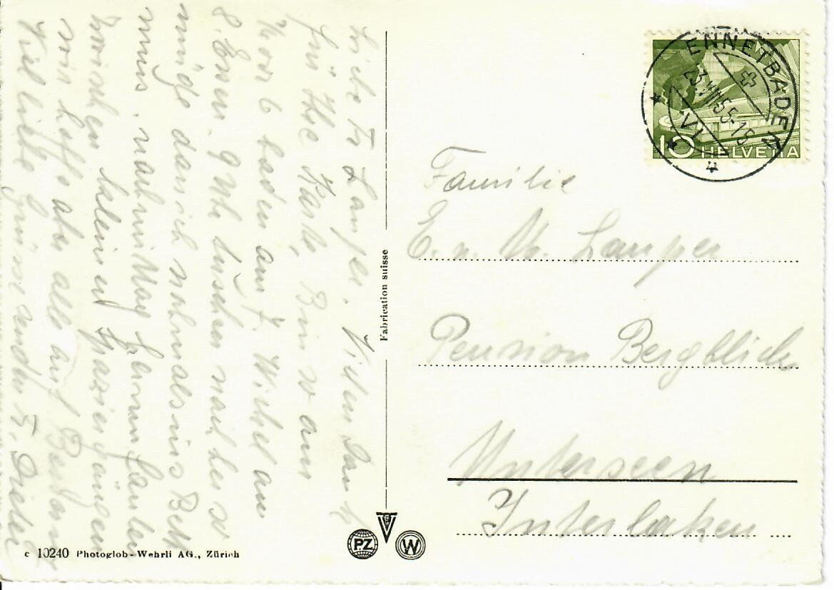 Cartes postales: Baden – D'occasion à Hochdorf par Ziegel-16 1
