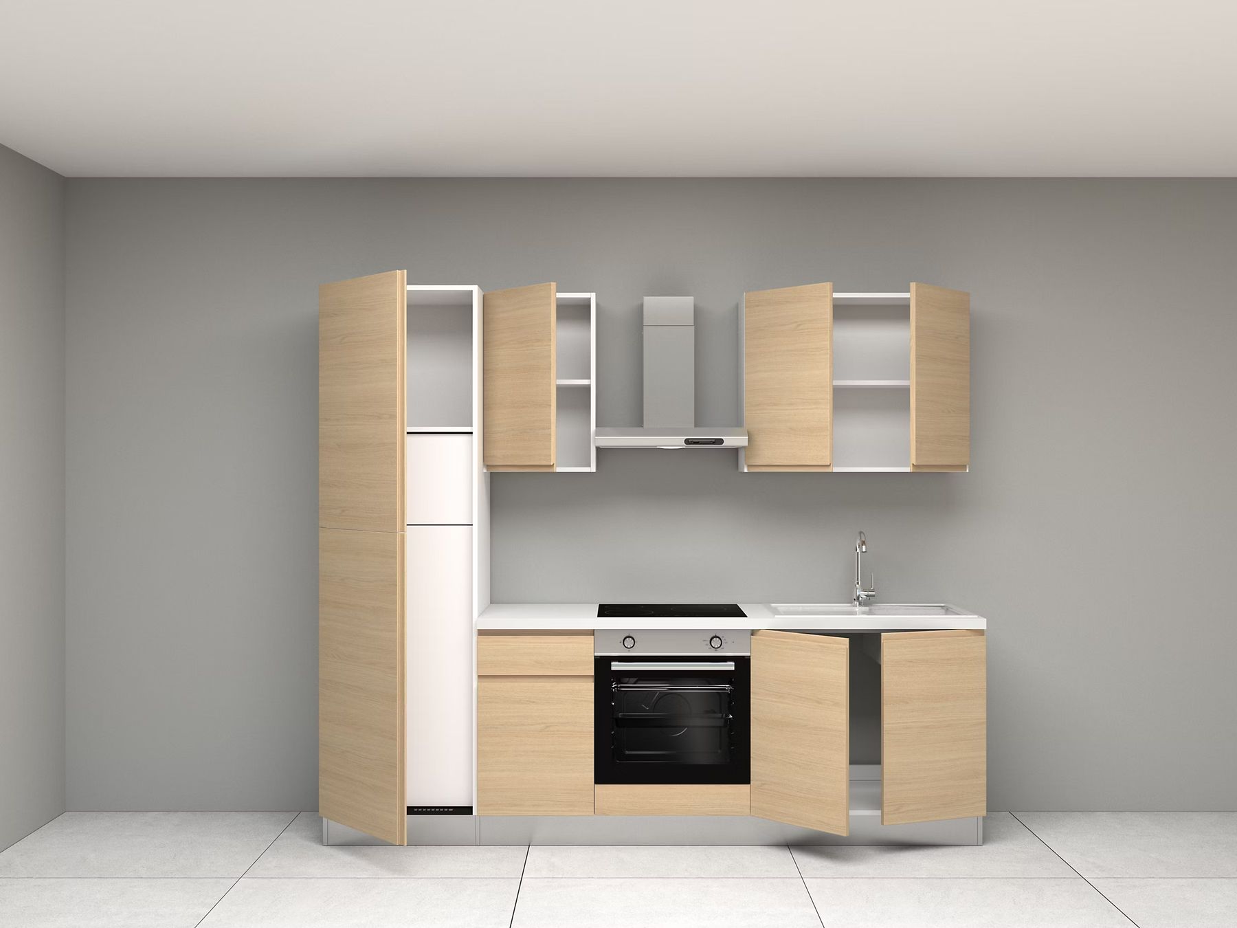 Cucine complete: cuisine+ électroménager neuf – Nuovo e nell'imballaggio originale da Bouveret venduto da JanoWallis