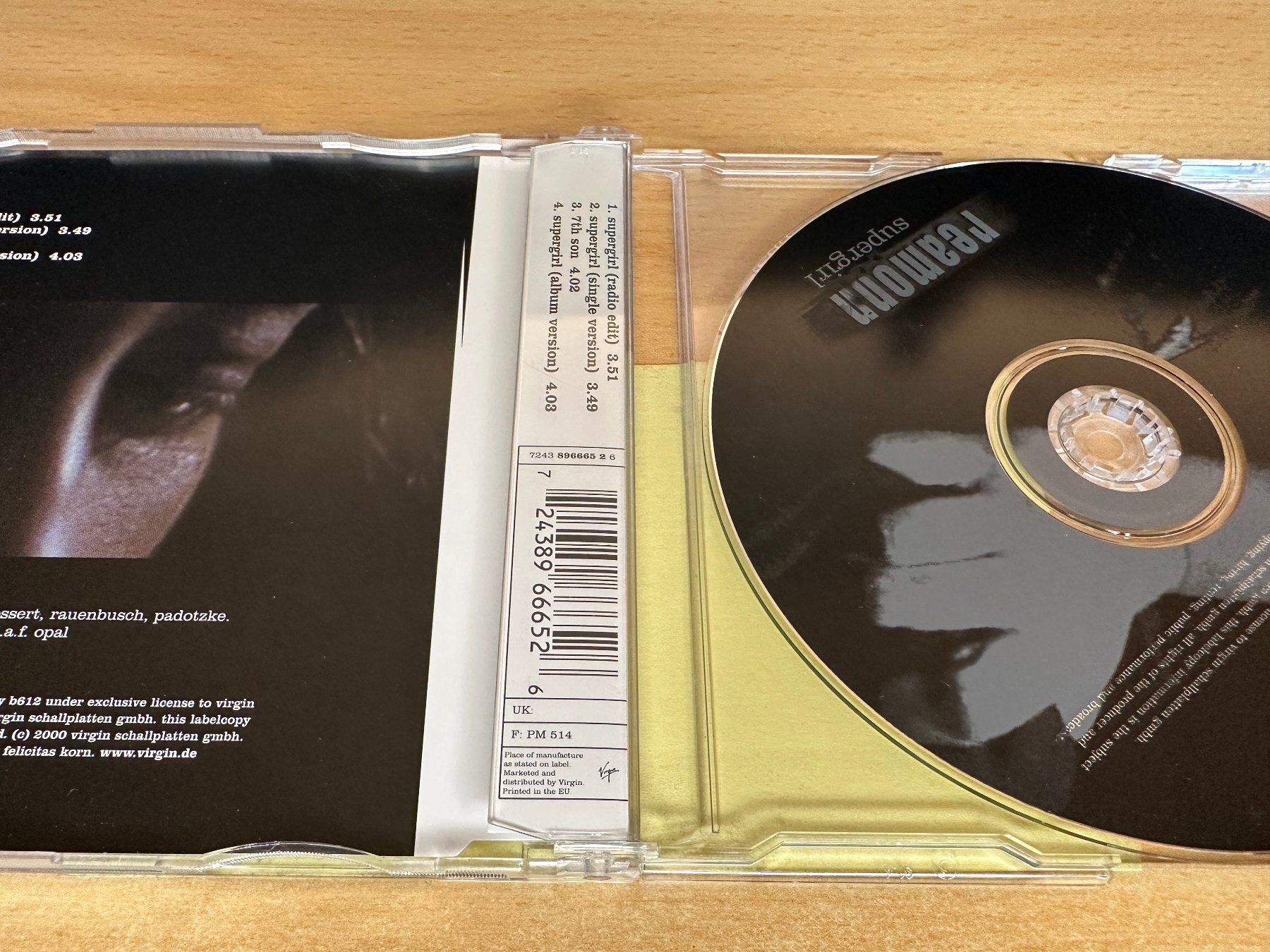 CDs: Reamonn – Supergirl - Single CD – Gebraucht aus Rikon im Tösstal von Alpenmutz 1