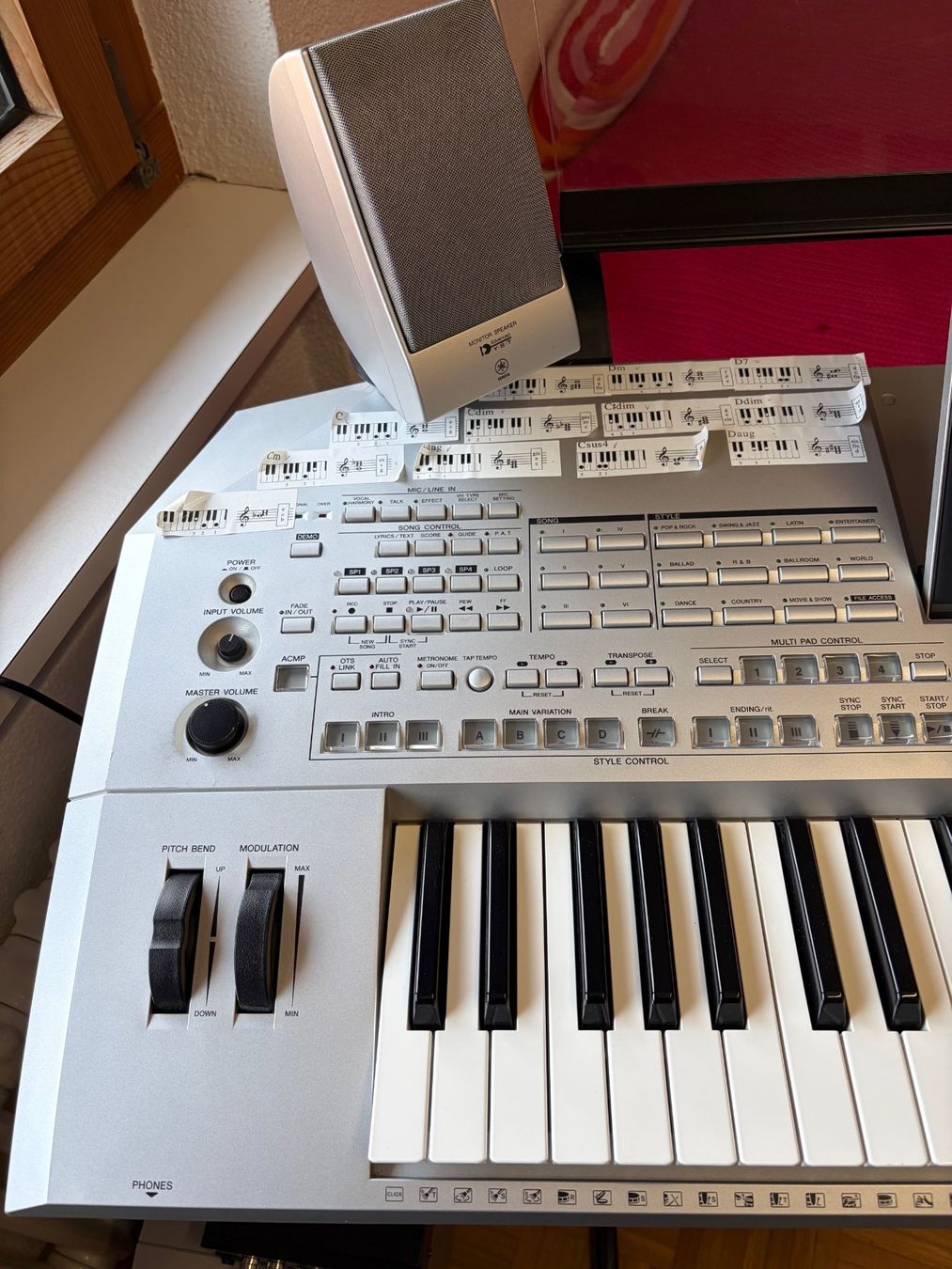 Yamaha Instruments de musique: Keyboard Yamaha Tyros 2 – D'occasion à Pfaffhausen par Zafira1967 2