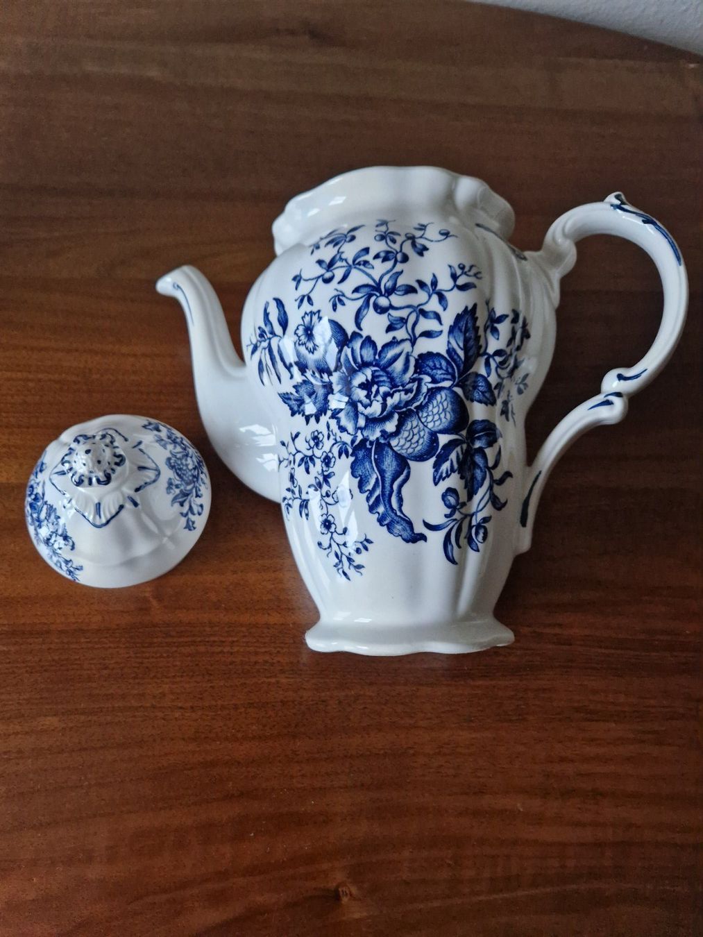 Teekannen: Tee und Kaffeekanne / Peony/ England – Gebraucht aus Bern von Antikbatik 3