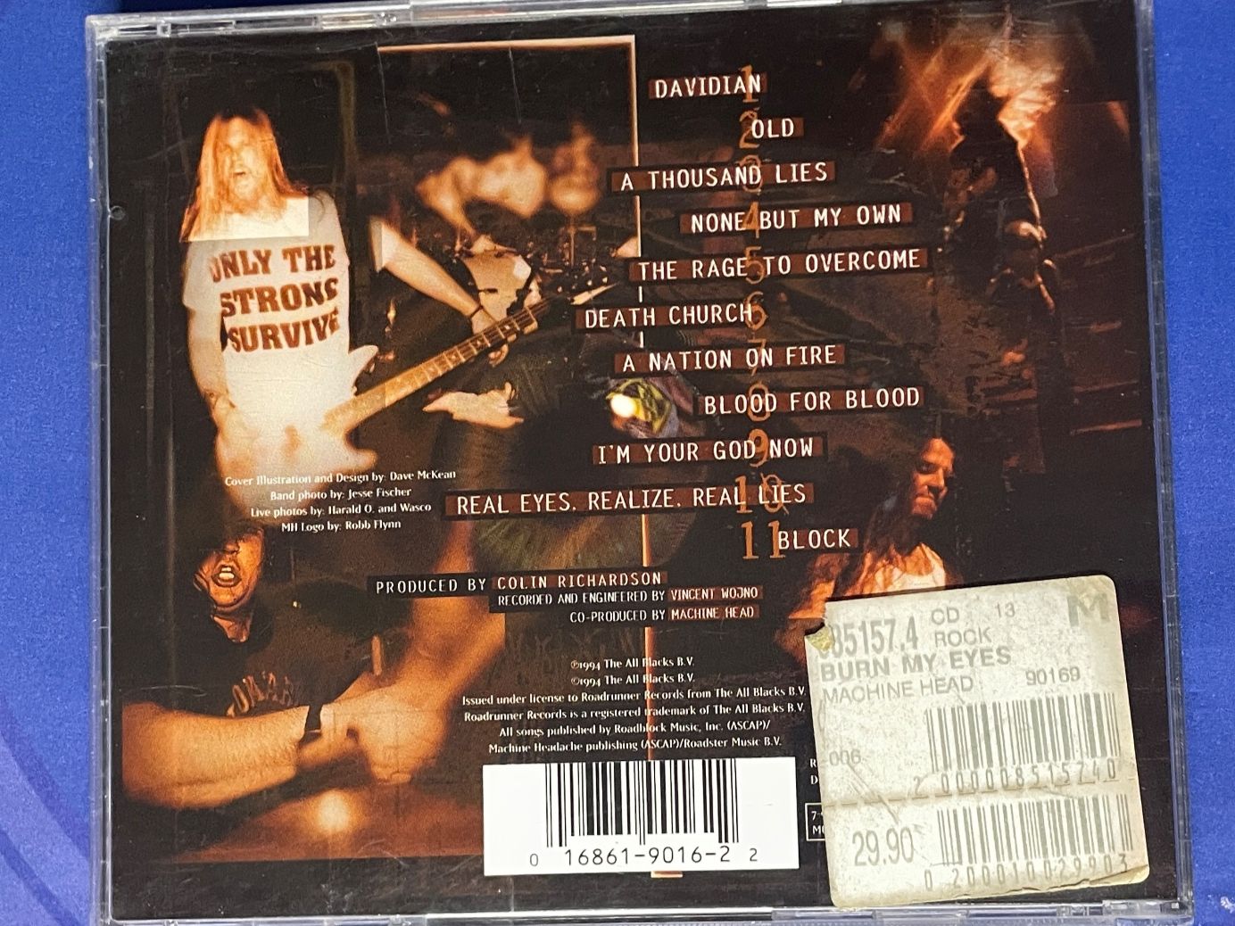 CDs: Machine Head - Burn My Eyes – Gebraucht aus Muri b. Bern von AdidasCollector 1
