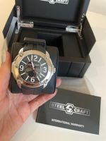 Steelcraft Herrenuhr Skull Swiss Made mit Garantie