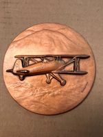 Prototypprägung Plakette Büker 131-Jungmann HB-OSE
