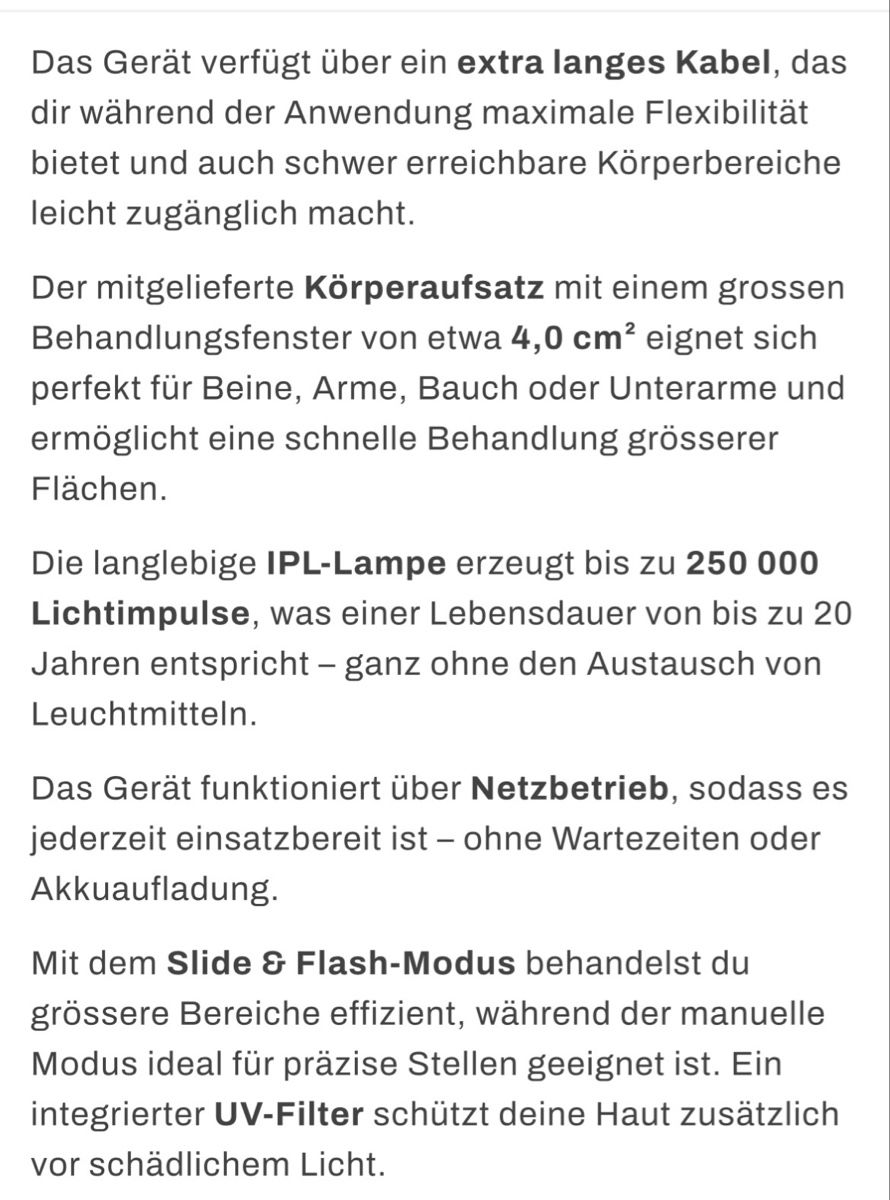Philips Epilatori: Philips Lumea IPL - Sommer bereit machen! – Nuovo (secondo la descrizione) da Frasnacht venduto da quadro10 4