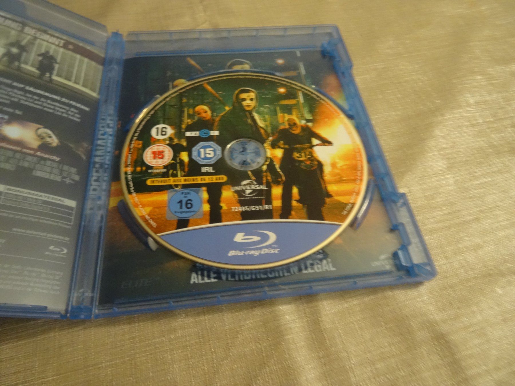 Tutti i DVDs: Blu-ray The Purge: Anarchy – Usato da Olten venduto da Disc-Verkauf 1