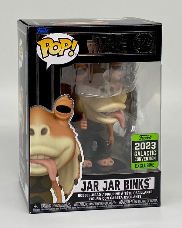 Funko Pop! Star Wars - Jar Jar Binks #624 (2023 Galactic Convention  Exclusive)