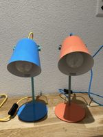 2 Retro Nachtischlampen