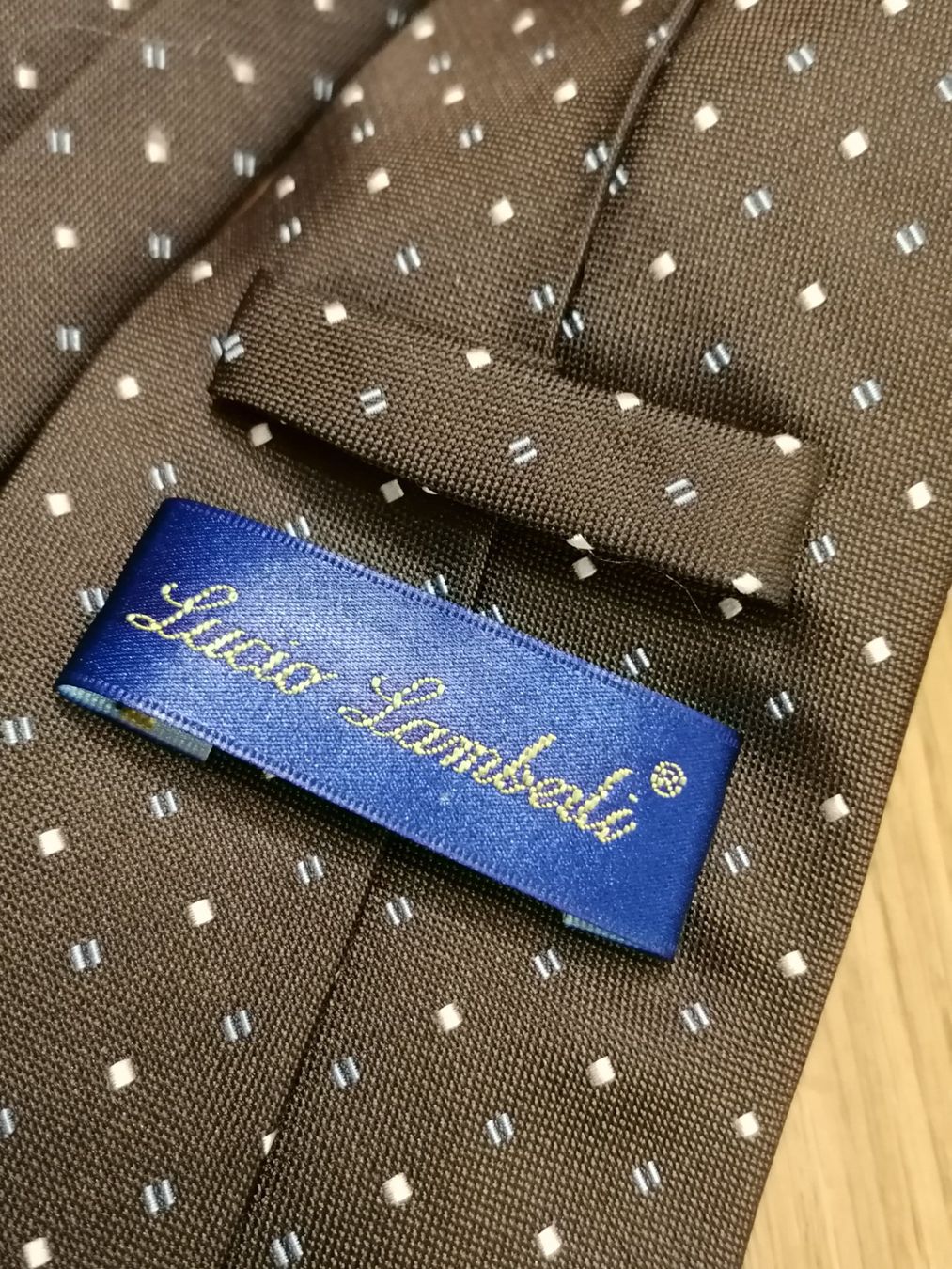 Cravatte: Lucio Lamberti Krawatte 100% Seide - Nr.262 – Usato da Basel venduto da vintagecollector 2