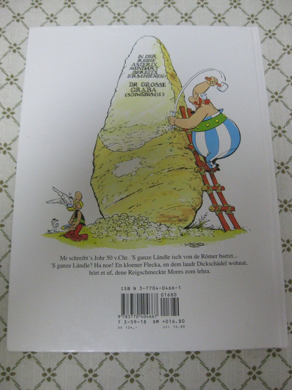 Fumetti: spez. Schwäbisch / Asterix & Obelix / DR GROSSE GRABA / Buch – Usato da Münchenbuchsee venduto da neuwertig-gespart 7