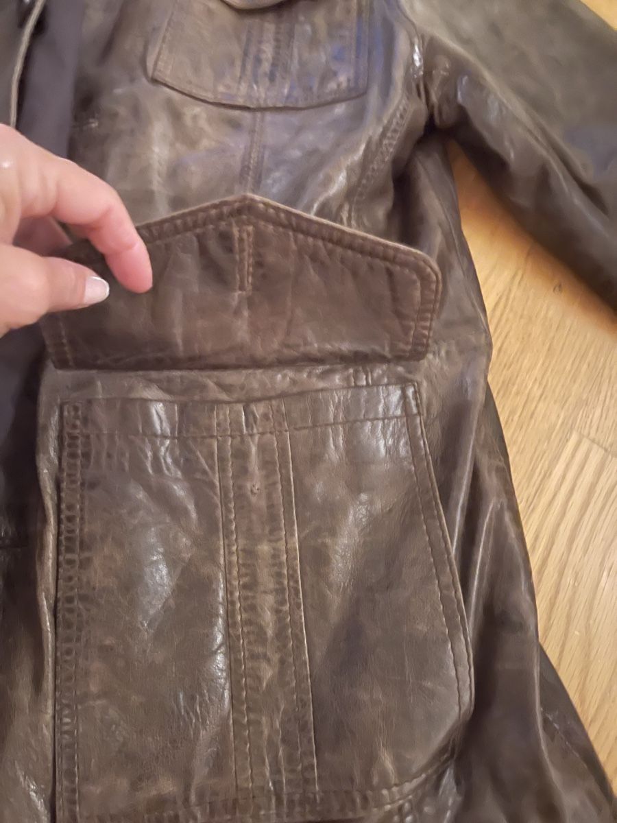 Jacken: Lederjacke Gipy, Herren, Gr. M, Braun – Gebraucht aus Rüschlikon von leo_mwz2 5