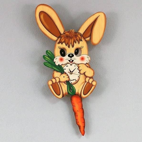 Giocattoli: Hase Pendeluhr mit beweglichen Augen – Nuovo e nell'imballaggio originale da Müntschemier venduto da Fee_00