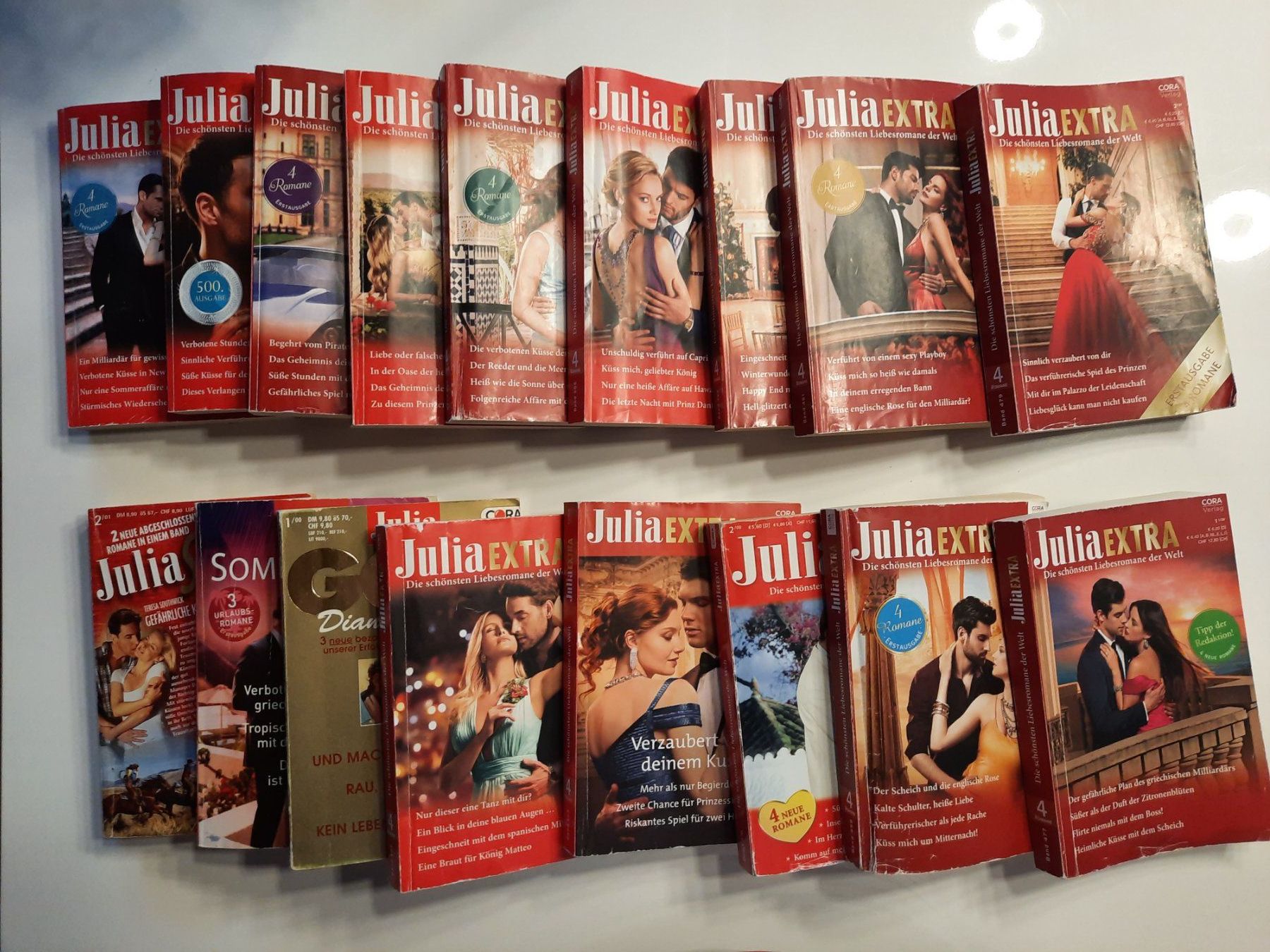 Libri: JULIA Romane  - 64 Romane in 17 Sammelbändern – Usato da Brüttisellen venduto da Dusca