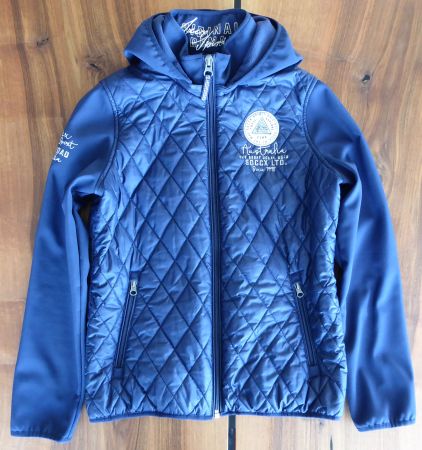 Sportjacke SOCCX dunkelblau Grösse 36/S