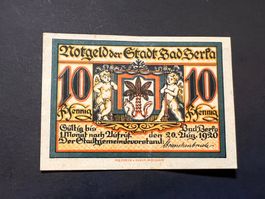 Notgeld Deutschland Bad Berka 1920  (3401)