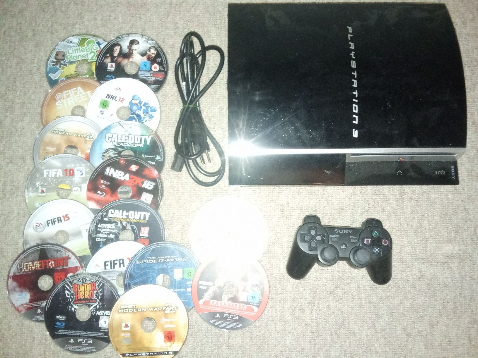 Sony Console: Playstation 3 Konsole mit 17 Games Ps3 – Usato da Turbenthal venduto da fatalbeauty