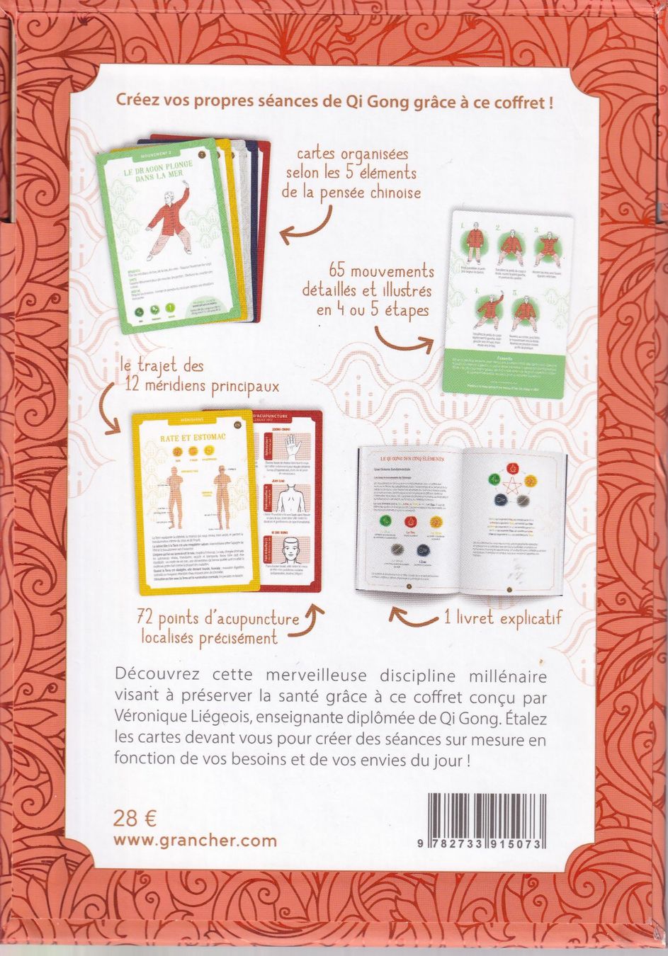 Cartoline: Le Qi Gong des cinq éléments 75 cartes illustrées – Usato da Bern venduto da scorpionmaximus 1