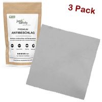 Antibeschlag Brillenputztuch JS, 3 Stk.
