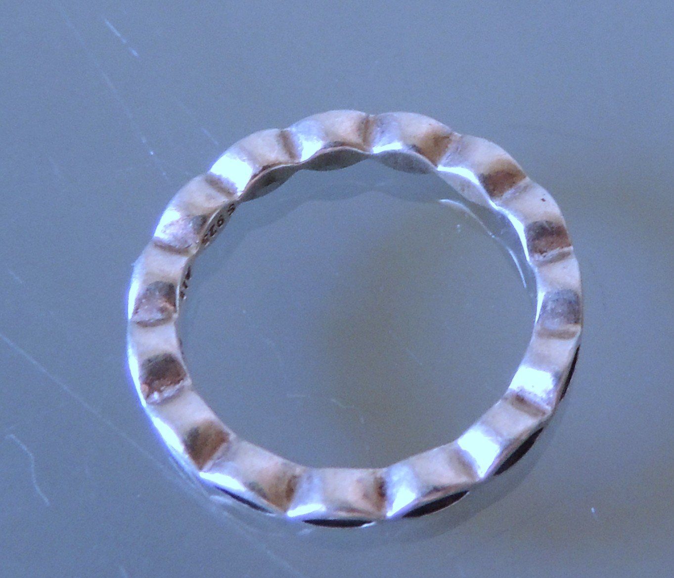 Pandora Anelli: PANDORA Silber 925 Fingerring Gr. 50 – Usato da Waldenburg venduto da schaller707 1