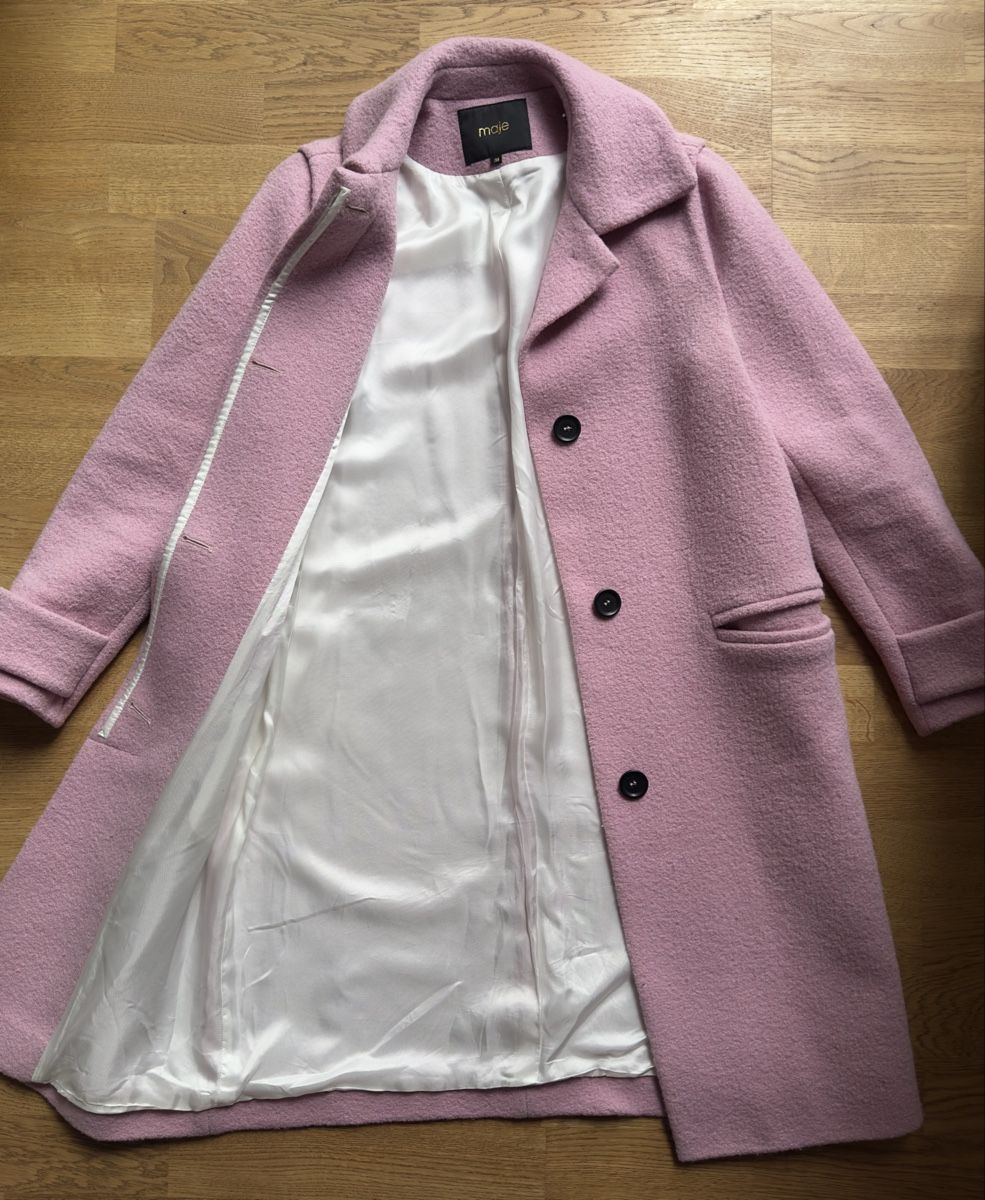 Maje Cappotti: MAJE Mantel - rosa - Gr 36  – Usato da Basel venduto da FatmaCan52 4