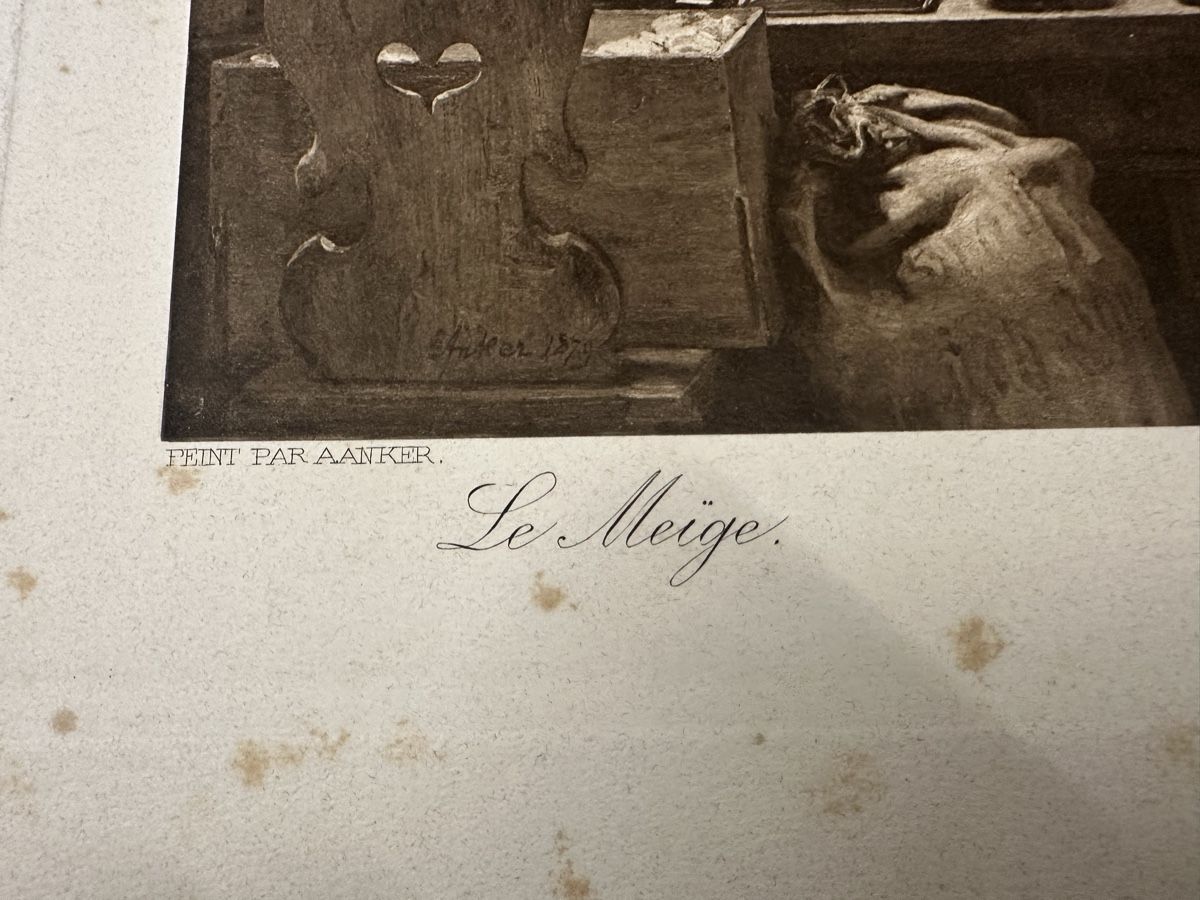 Foto & Immagini: Albert Anker Heliographie Der Wunderdoktor – Usato da Ebikon venduto da Gaenggeliwaar 2
