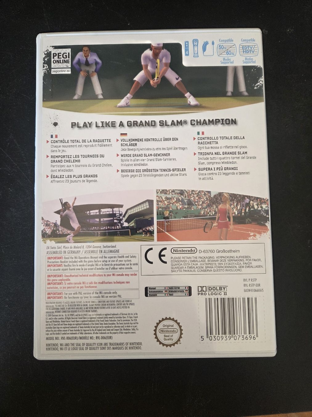 Spiele: Grand Slam Tennis CIB – Gebraucht aus Territet von Cenh 1