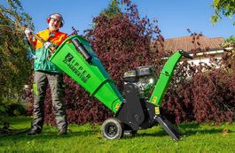 neuer Häcksler 4100W, bis 100mm, Benzin