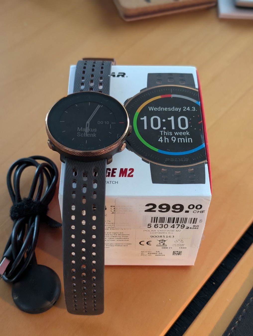 Polar Smartwatch: POLAR VANTAGE M2 – Gebraucht aus Schüpfen von Msche