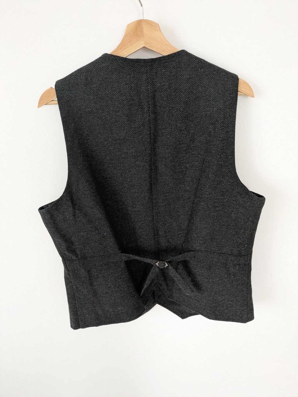 Gilet & Giacche: Herren Weste Pattern Fischgrät grau Grösse M  – Usato da Rorschach venduto da joh_v2y2 2