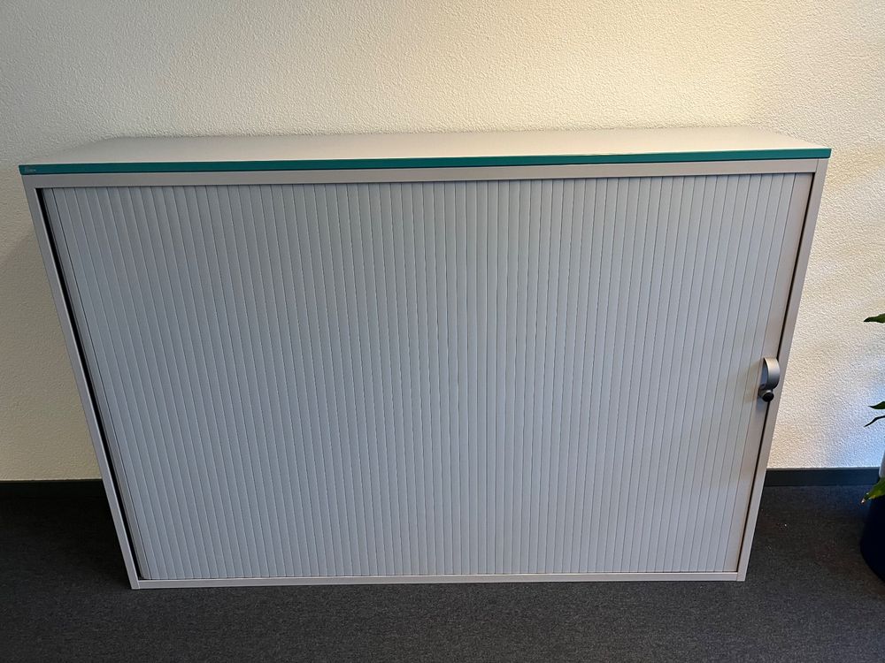 JEC Metallschrank 5797 – Rollladenschrank, Sideboard, Lowboard – Gebraucht, 3000m² Showroom In Frankfurt