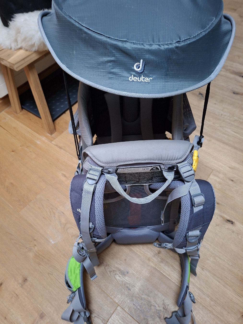Deuter Zaini: Kindertrage Deuter Wanderrucksack Neuwertig – Usato da Zeihen venduto da Wetterfrosch02 3