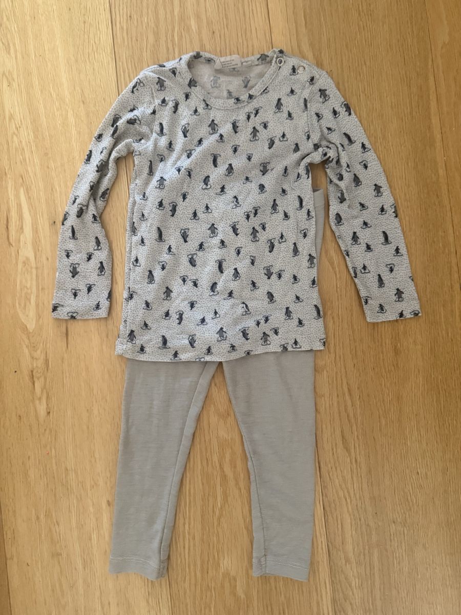 Wheat Biancheria intima: Wheat Merino Wool Pyjama/ Base Layer Gr. 92 – Usato da Mühlau venduto da mat_zzj2