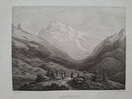 MONT BLANC. COL DE BALME