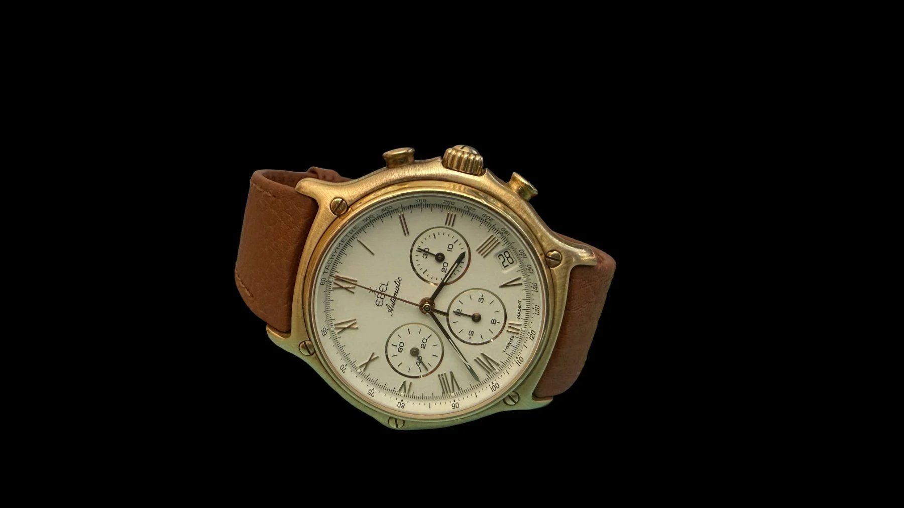 Ebel Orologi: Ebel 1911 El Primero Chronograph 18k Gold – Usato da Thalwil venduto da lxc_8tlg 6