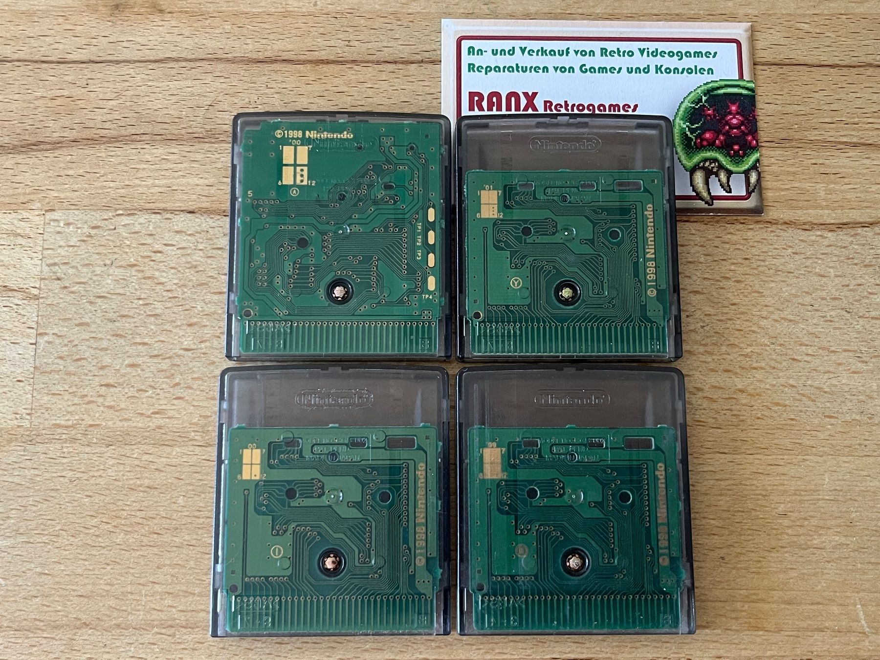 Nintendo Spiele: 4 Game Boy Color Spielmodule, Bundle, Set, Konvolut – Gebraucht aus Thalwil von ranx 1
