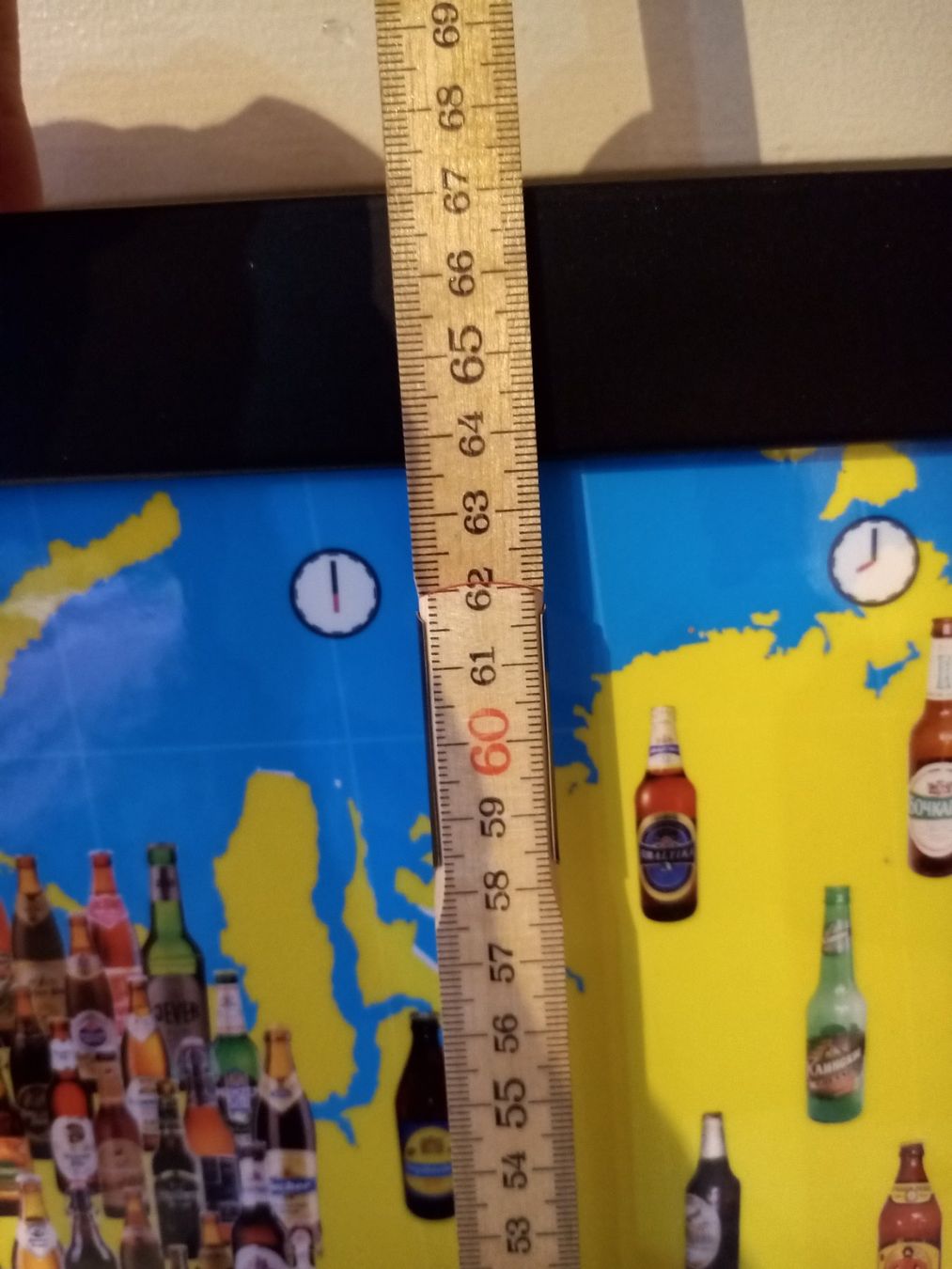 Foto & Immagini: Bild Beer world map / Bierweltkarte – Usato da Oberegg venduto da A-Z.Handel.Loehrer 3