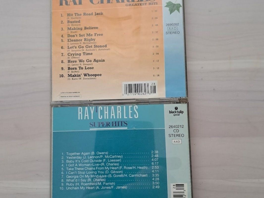 CD: Ray Charles – Usato da Sargans venduto da Bomp 1