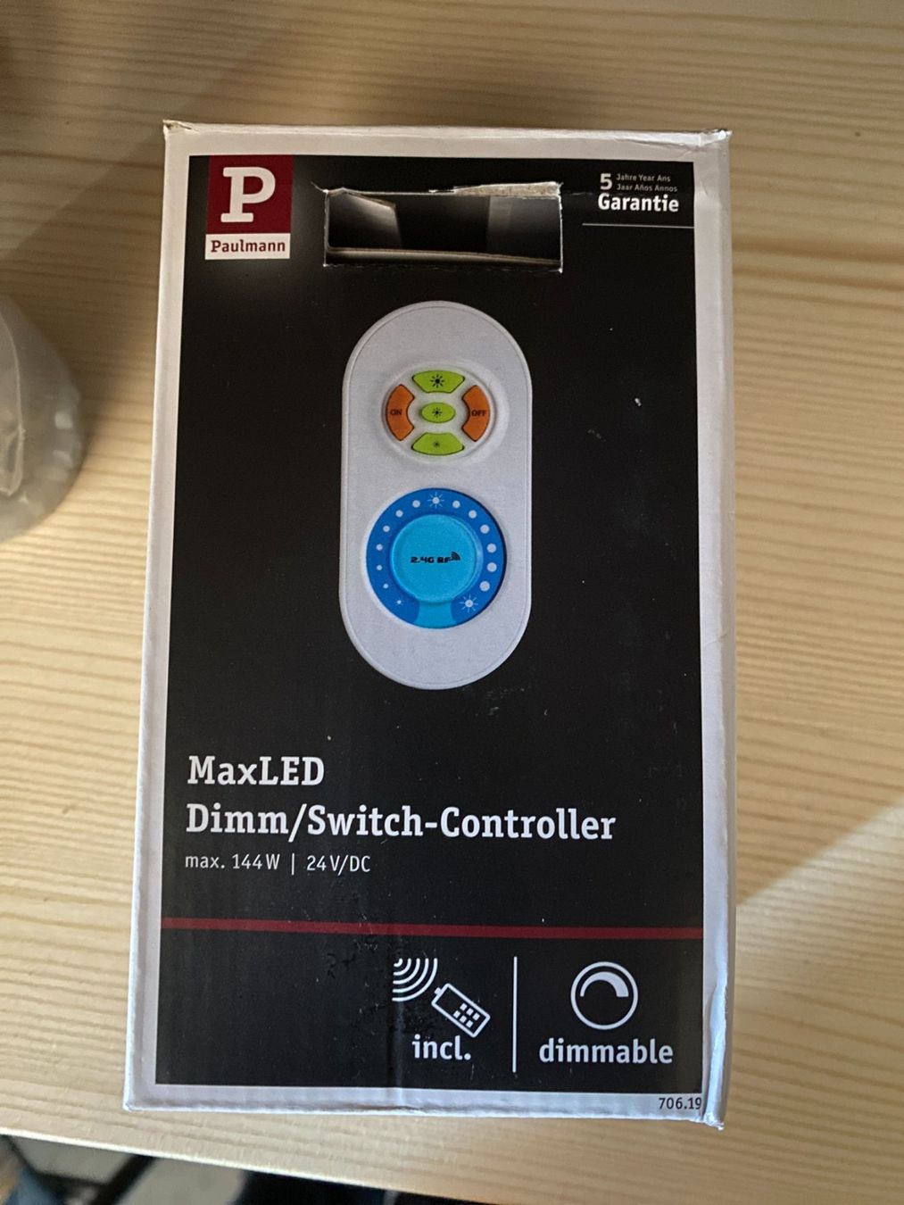 Lampes: Paulmann MaxLED Dimm/Switch-Controller 144W 24V/DC neu – Neuf (Voir description) à Aeschlen par Chee1