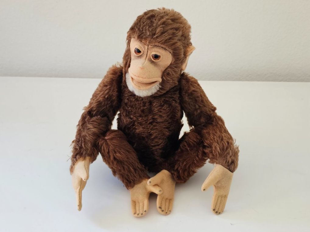 Steiff Giocattoli: Vintage Steiff Affe Jocko Mohair Original – Usato da Pfäffikon ZH venduto da eric0113 2