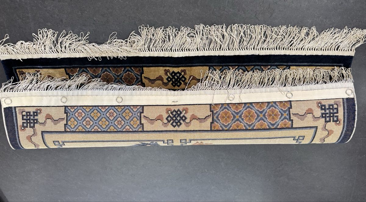 Tappeti: Chinesischer Seidenteppich mit Pferde Motiven – Nuovo (secondo la descrizione) da Liestal venduto da galerie_nategh 6