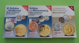 Lot 3 Kataloge Münzen und Banknoten