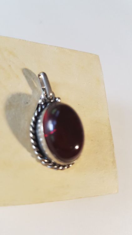 Vampir-Ring Von Amscan – Silberner Schmuck Mit Rotem Stein Für Halloween & Karneval