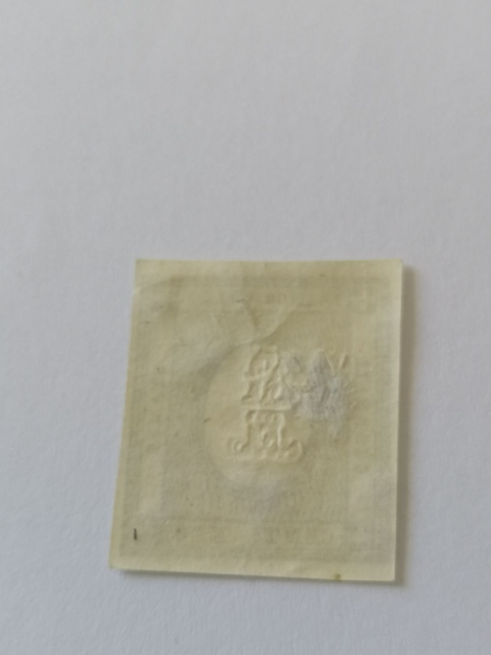 Tutti i francobolli: Alt Italien Sardinien 1861 Uno Cent  – Usato da Happerswil venduto da tschergi 1