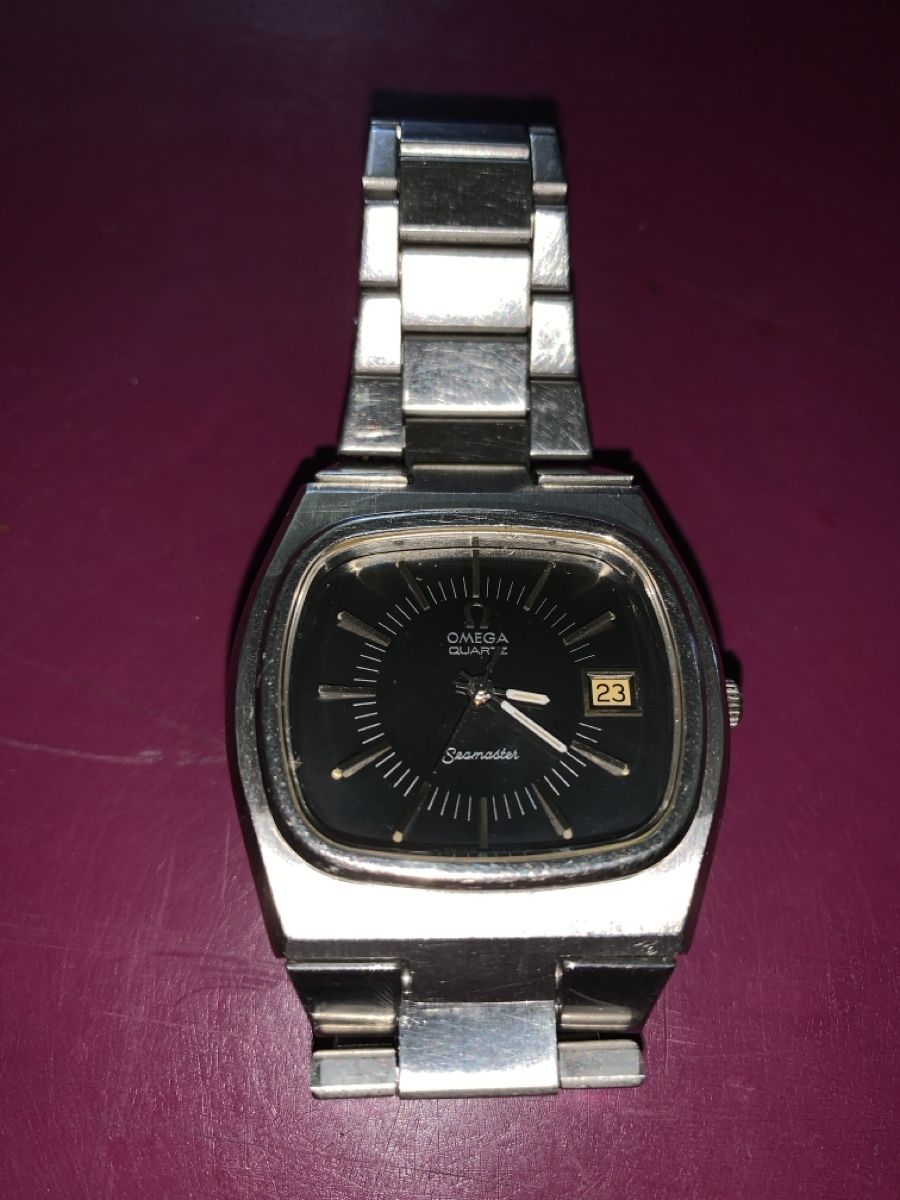 Omega Orologi: Omega Seamaster TV Dial Quartz Ref. 196.0090 – Usato da Worblaufen venduto da Invintage64 2