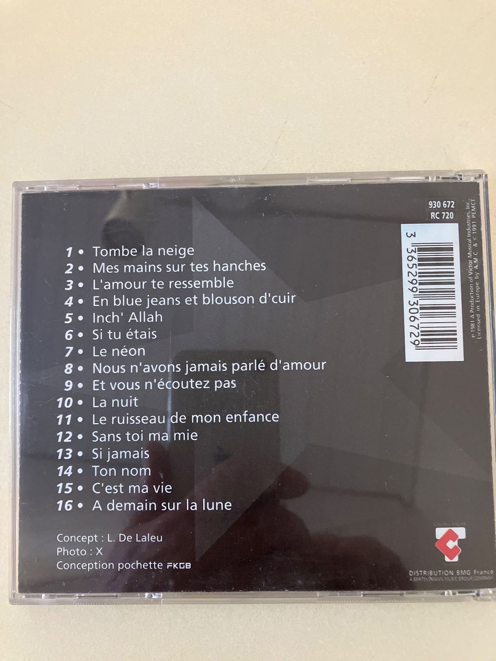 CD: Adamo - Mes plus grands succes – Usato da Rüti ZH venduto da Ochello 1