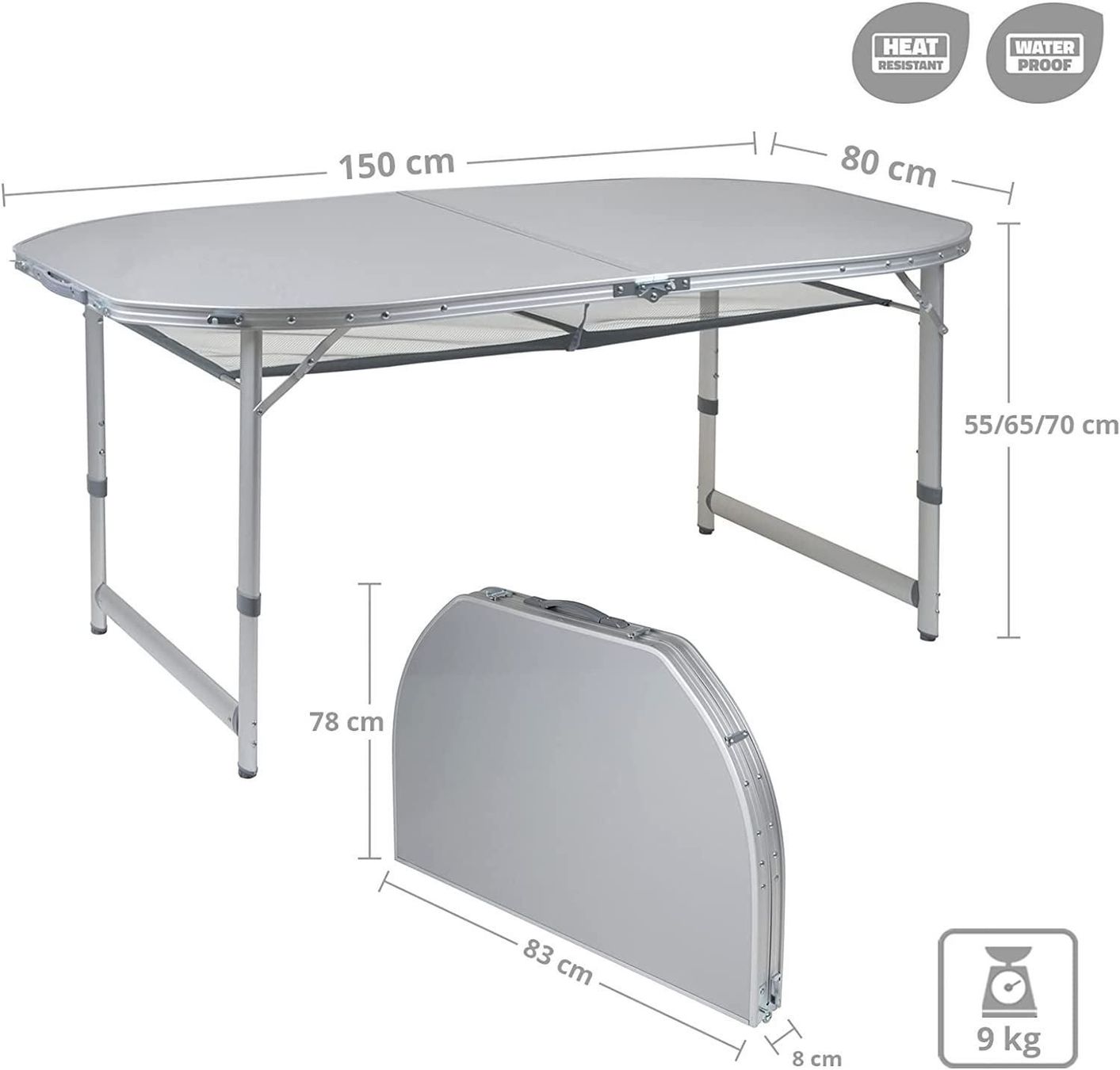 Tische: Campingtisch Bo-Camp Premium Ovales – Neu und originalverpackt aus Bottighofen von zaap 1